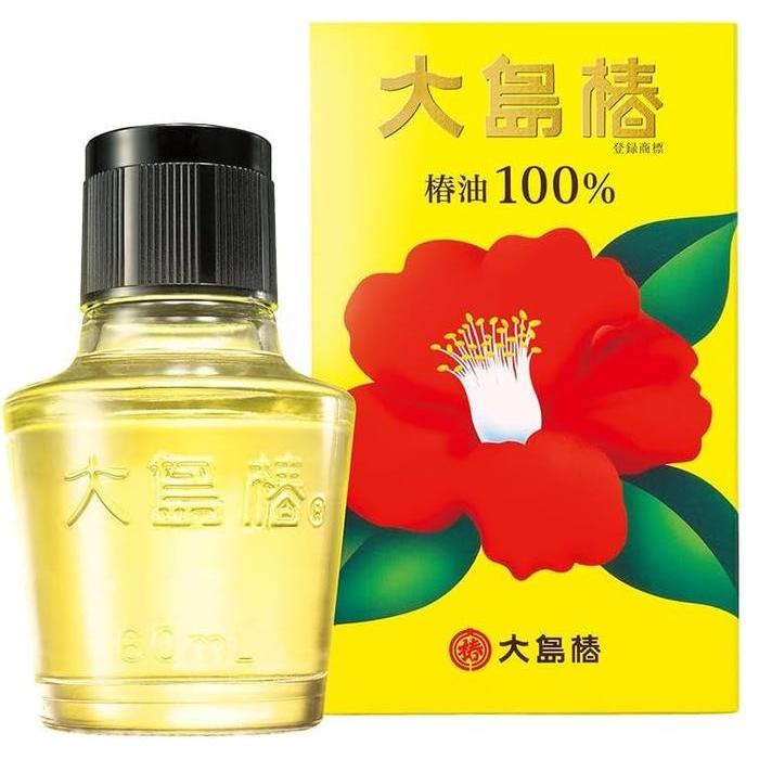 Oshima Tsubaki 100% Camellia Hair & Body Oil 60ml [Alcohol-free]