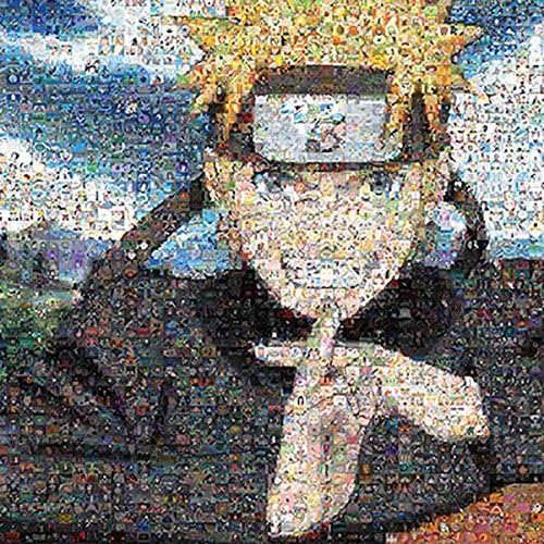Ensky NARUTO Shippuden Mosaic Art Jigsaw Puzzle – 1000 Pieces (50 × 75 cm)