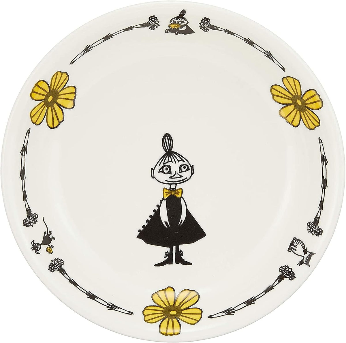 Juego de Platos de Pasta Yamaka Moomin Valley – 4 Platos, 21.5cm
