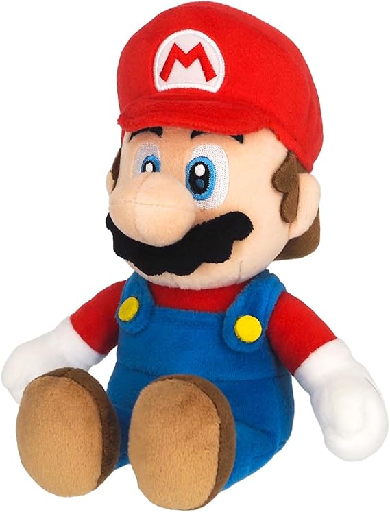 Super Mario All Star Collection Mario Plush 9.5" Toy