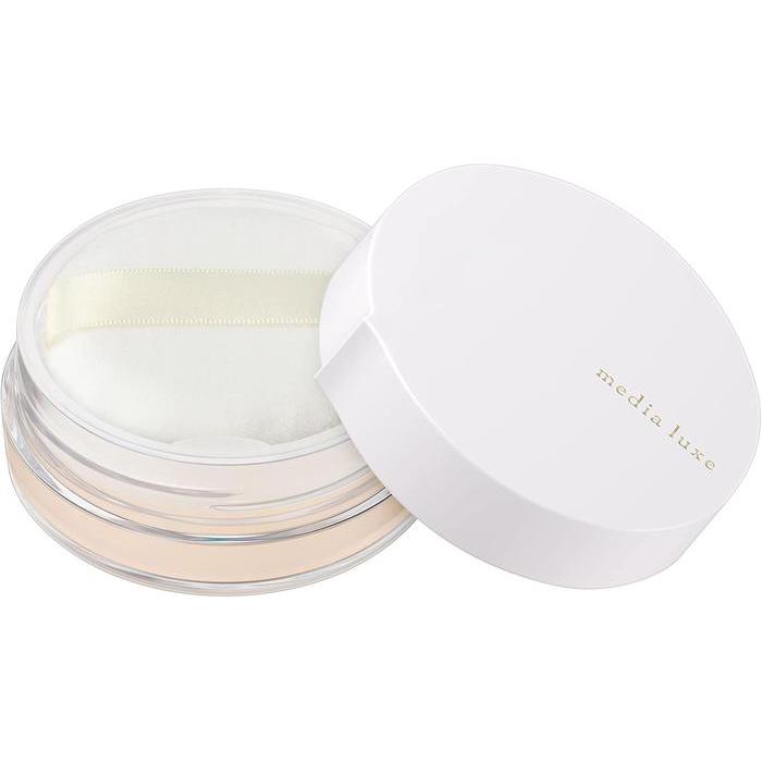 KANEBO media luxe Face Powder 14g – Lucent Translucent Loose Setting Powder [Alcohol-free]