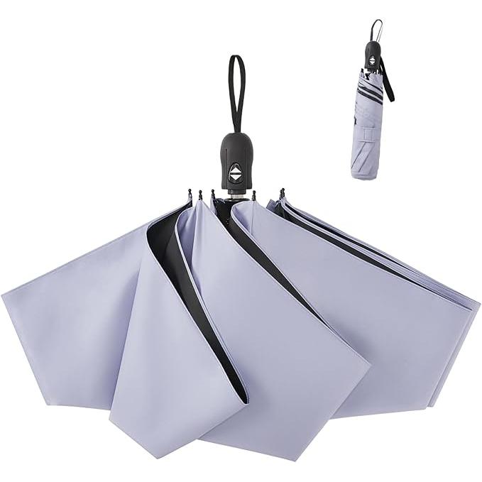Ultra-Lightweight Foldable Umbrella – 100% UV Protection, Compact, One-Touch Auto Open/Close