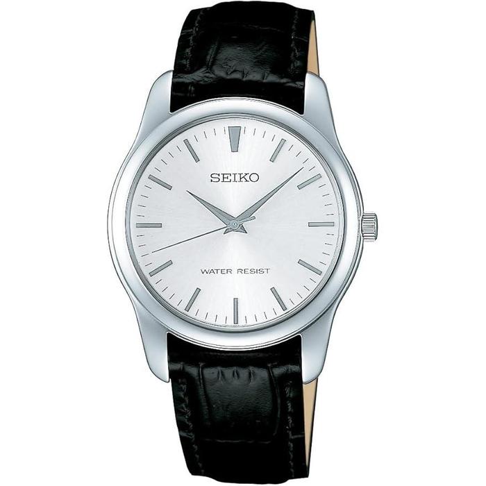 Seiko Selection SCXP031 / SCXP032 / SCXP033 Men’s Quartz Watch – Minimalist Design Leather Strap