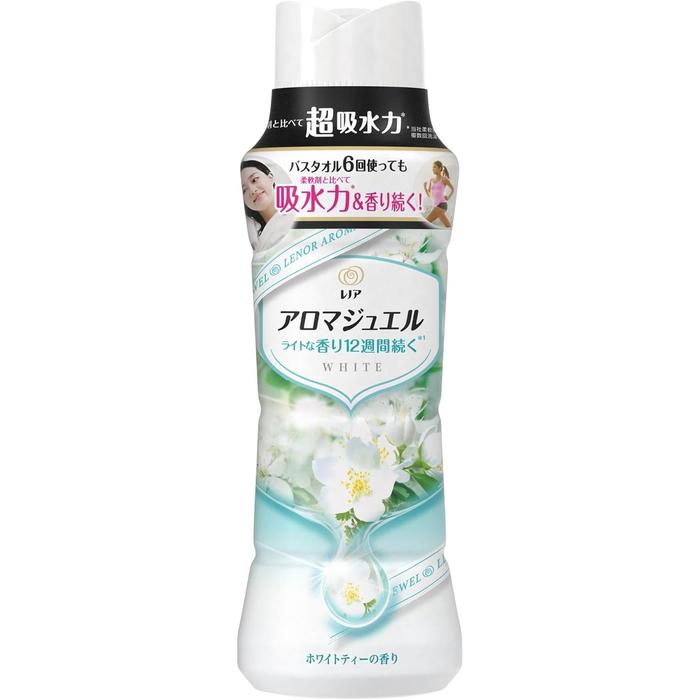 Lenor Happiness Aroma Jewel Scented Laundry Beads – White Tea 470ml