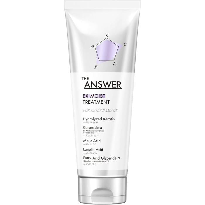 THE ANSWER EX Moist Treatment – For Daily Damage (220g) [With Alcohol]