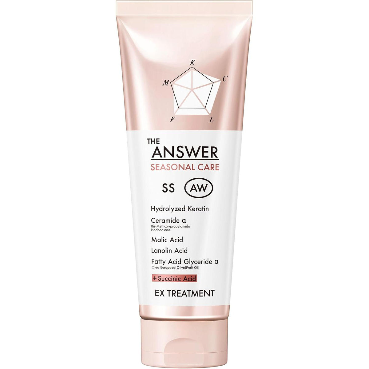 THE ANSWER Seizoensverzorging AW EX Behandeling 220g – Herfst/Winter Haarverzorging [Met Alcohol]