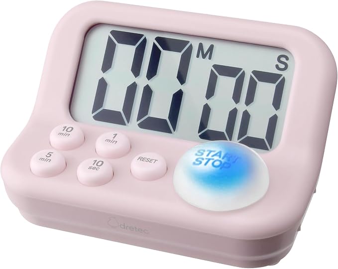 dretec Learning Timer S T-603 – Digitale Studietimer, Stopwatch & Klok | 5 Kleuren