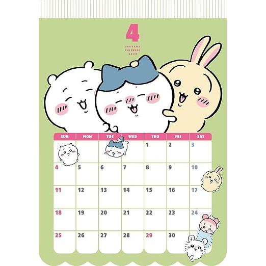 Chiikawa 2027 Wall Calendar
