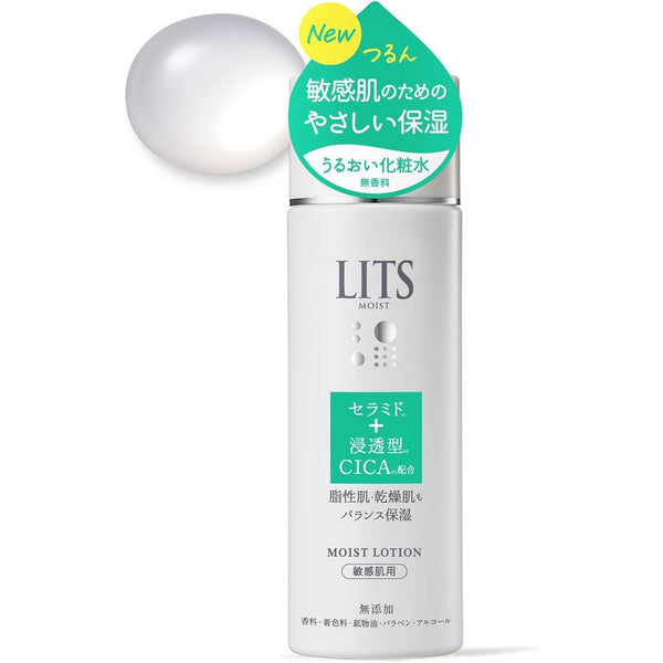 LITS Moist N Lotion [Hydrating Toner for Sensitive Skin With CICA and Ceramides] 190ml (No Alcohol)