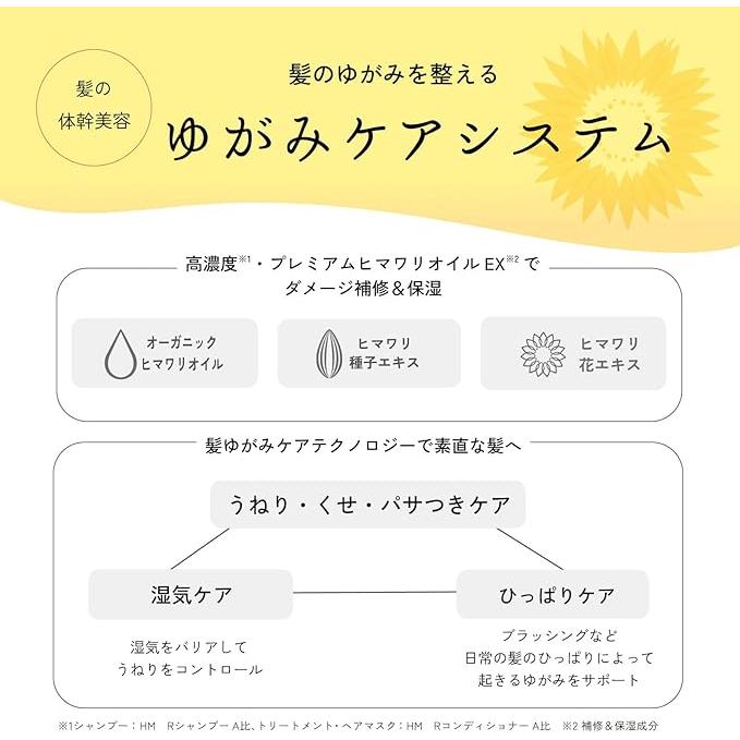 Himawari Bloom d’Or Moisture In Treatment Refill 330 mL – Deep Sealing Care for Smooth, Manageable Hair [With alcohol]