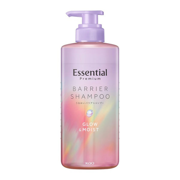 Essential Premium Barrier Shampoo Glow & Moist - Moisturizing and polishing shampoo 450ml [Alcohol-free]