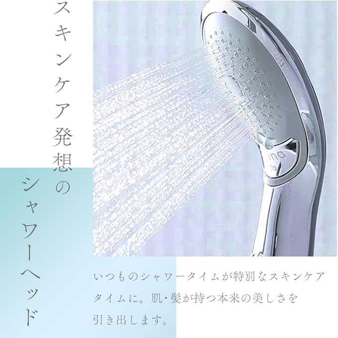 Bollina Nympha Plus TK-7100-P – Official Limited Edition Ultra Fine Bubble Shower Head