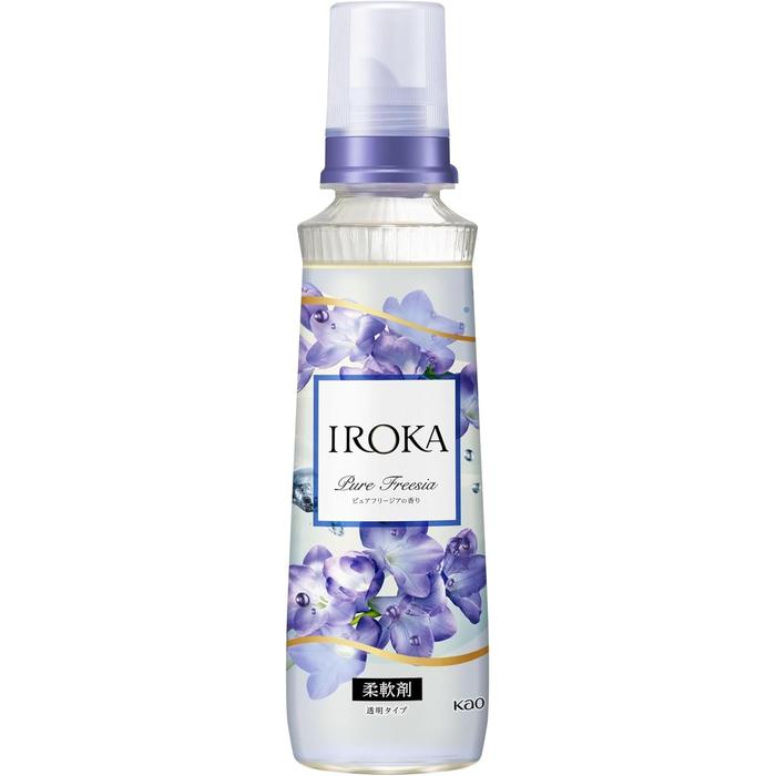 IROKA Flair Fragrance Fabric Softener Pure Freesia – Premium Laundry Softener 540 ml