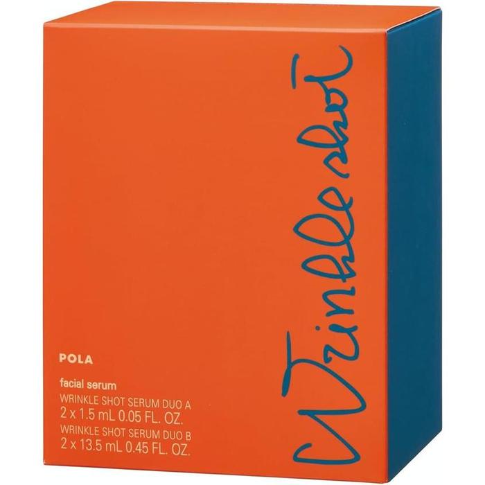 POLA Wrinkle Shot Medical Serum Duo – Advanced Wrinkle Care with Nirwan for Visible Skin Transformation 40g [With alcohol]