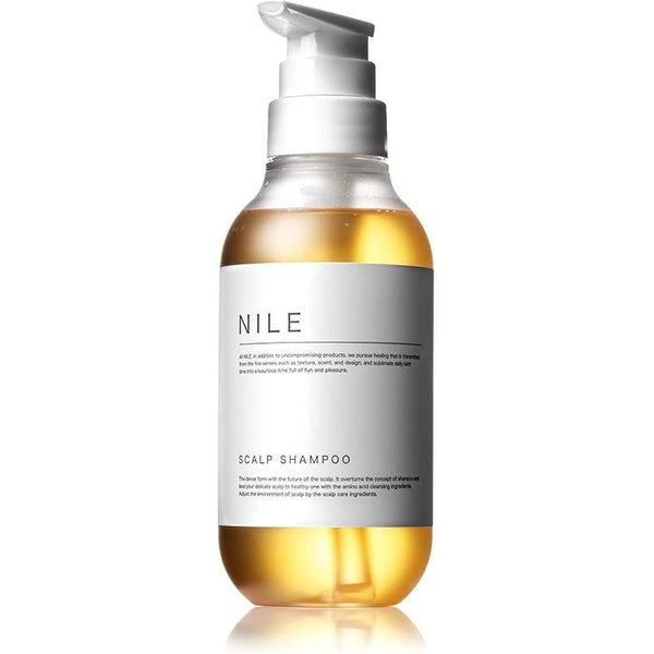 NILE Dense Foam Scalp Shampoo – Men’s Amino Acid Non-Silicone Formula | LaFRANCE Scent | Rich Foaming & Scalp Care [With alcohol]