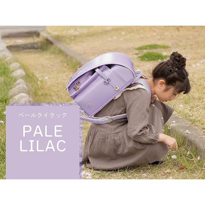 Mochila Escolar Randoseru Japonesa Amant Romantic Flower / Little Ribbon para Niñas – Acabado Perla, 15L, Ultra Ligera