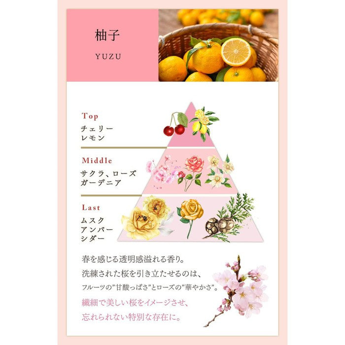 Natural Cream-perfume for hands and body with the scent of Sakura cherry blossom 35g [Alcohol-free]