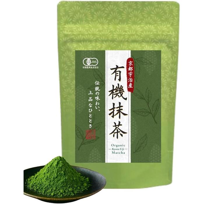 Kyoto Organic Matcha Powder 30g – First Harvest Japanese Matcha for Ceremonial Use