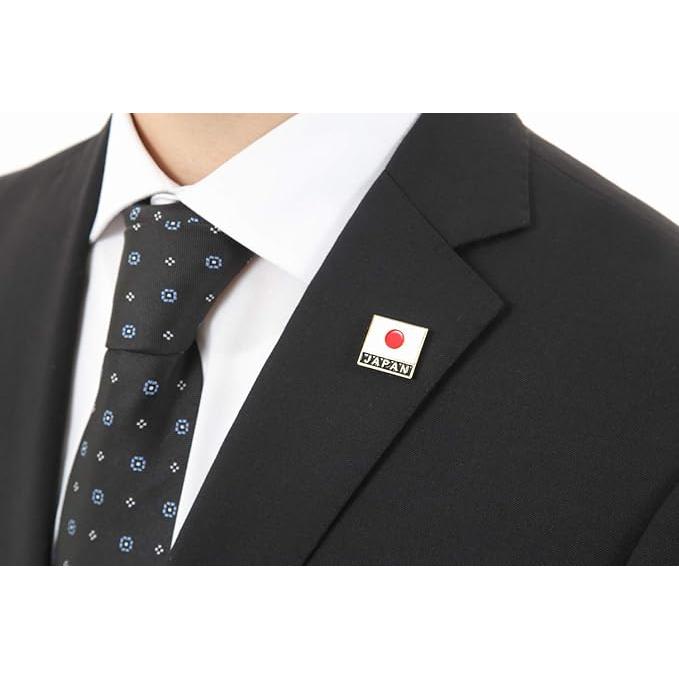 Don Flyee Japan Flag Pin Badge – Alloy Lapel Pin with Butterfly Clutch