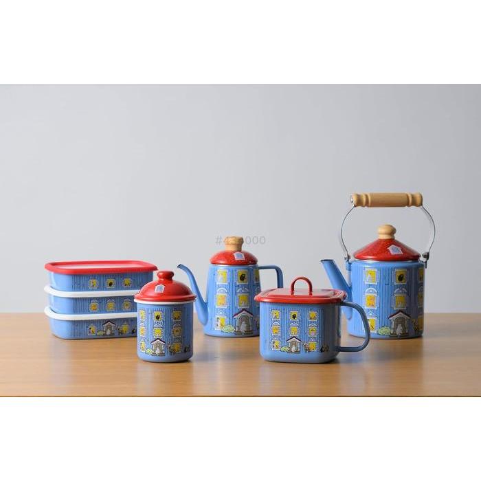 Fuji Horo Moomin House Enamel Canister – 500 ml