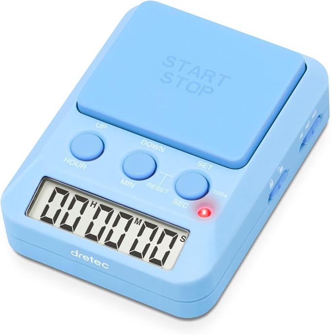 dretec T-587 Leer Timer – Digitale Studie Timer, Stopwatch & Aftelling | Meerdere Kleuren