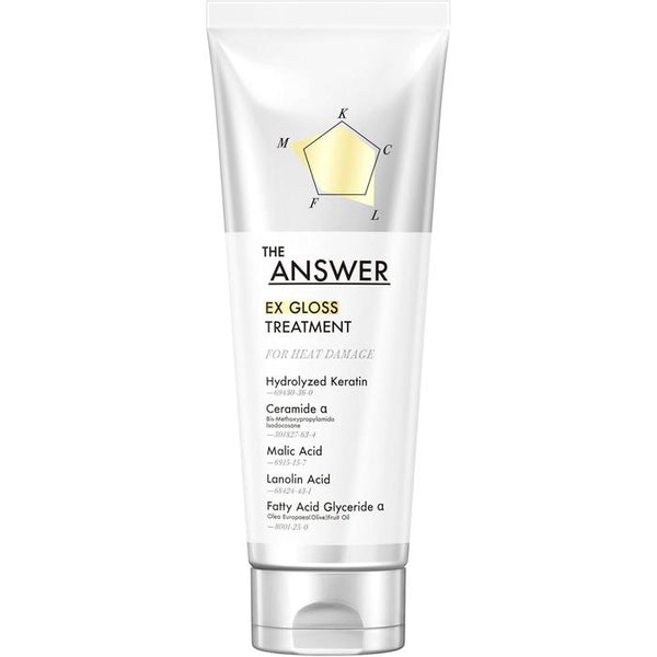 Kao THE ANSWER EX Gloss Treatment – For Heat Damage (220g) [With Alcohol]