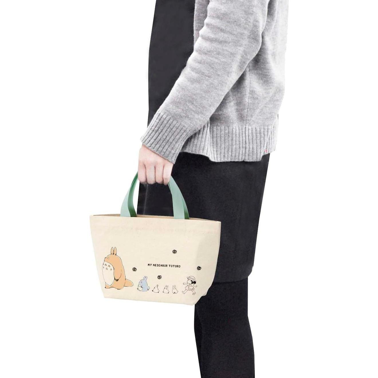 Skater My Neighbor Totoro Canvas Lunch Bag – Marching Totoro Tote Bag