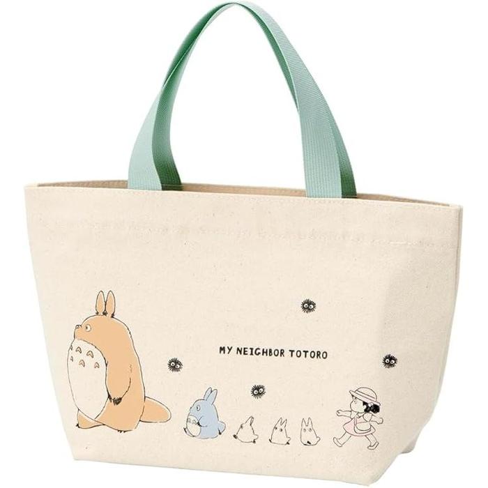 Skater My Neighbor Totoro Canvas Lunch Bag – Marching Totoro Tote Bag
