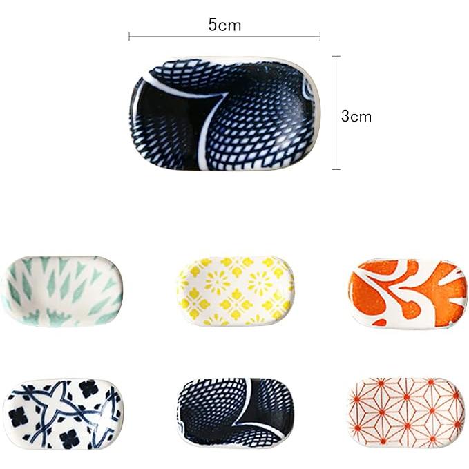 BEYOURCHOI Soramame Chopstick Rest – Set of 6