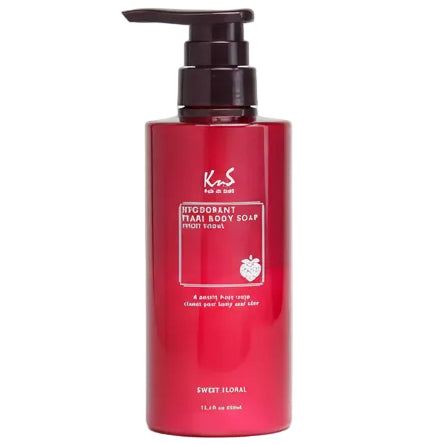 Kaki no Sachi (KnS) Medicated Deodorant Pearl Body Soap for Women 400 mL – Odor & Aging Odor Care [With alcohol]