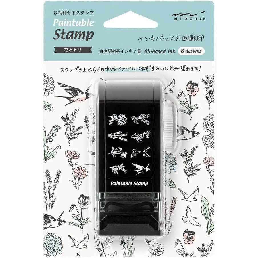 Midori Rotary Stempel – Dekorativer Drehstempel