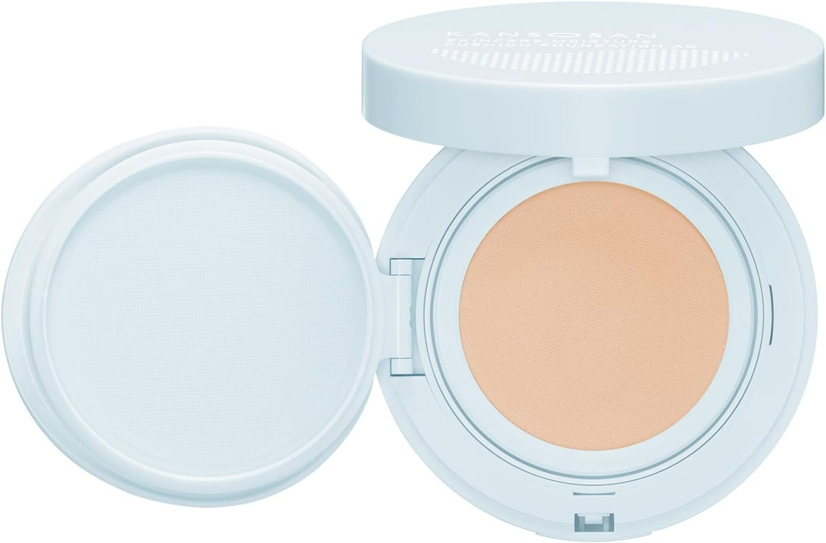 KANSOSAN Feuchtigkeitspflege Kissenfoundation SPF50+ PA++++ 14g – 2 Farbtöne [Alcohol-free]