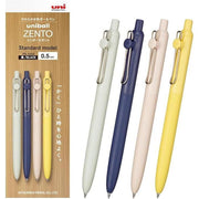 Mitsubishi Pencil Uni-ball ZENTO Standard 0.5 – Black Ink Ballpoint Pen (Set of 4)