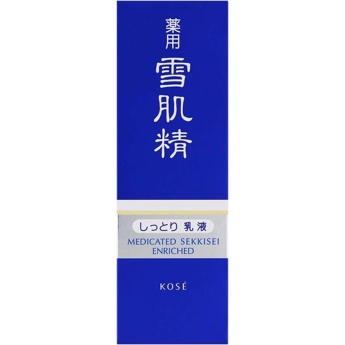 SEKKISEI Medicated Emulsion Enrich - Whitening Moisturizing Emulsion, 140 mL [With Alcohol]