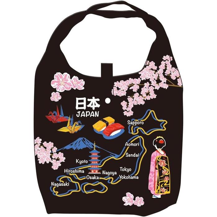 Nol Corporation Eco Bag – Foldable Japanese Pattern Storage Bag