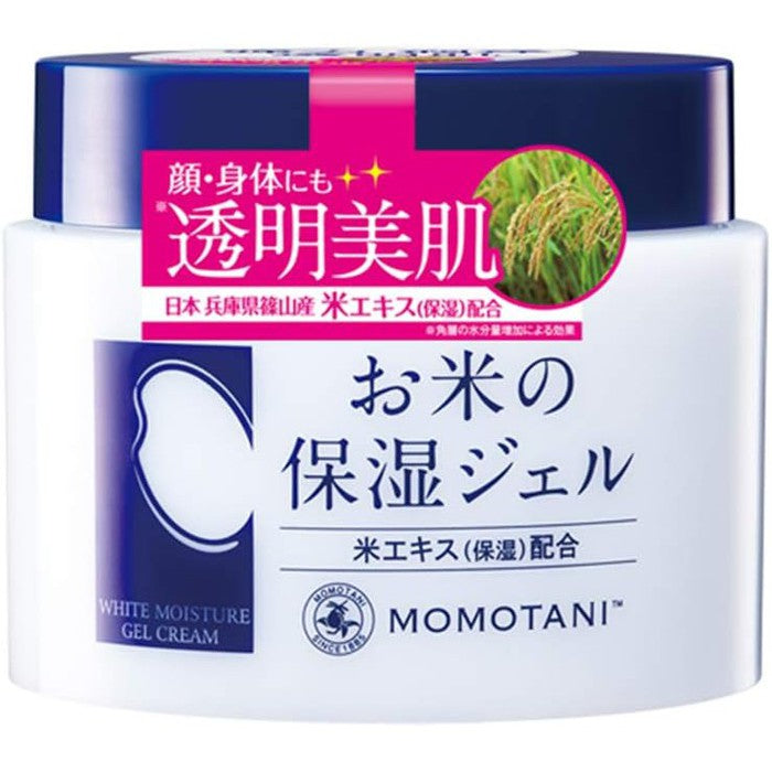 WHITE MOISTURE GEL CREAM - Moisturizing gel based on organic rice and nuka extract 230ml [Alcohol-free]
