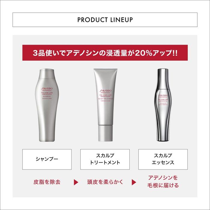 Shiseido Professional Adenovital Advanced GP Scalp Essence Medicated Hair Growth Tonic 180 ml (With Alcohol)