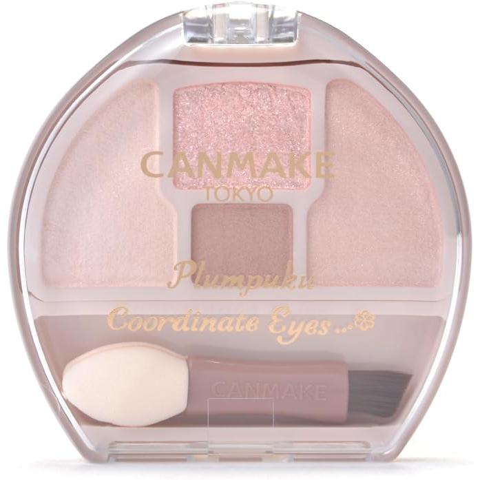 CANMAKE Plumpuku Coordinate Eyes Neo – Aegyo-Sal Eyeshadow Palette, 1.3 g