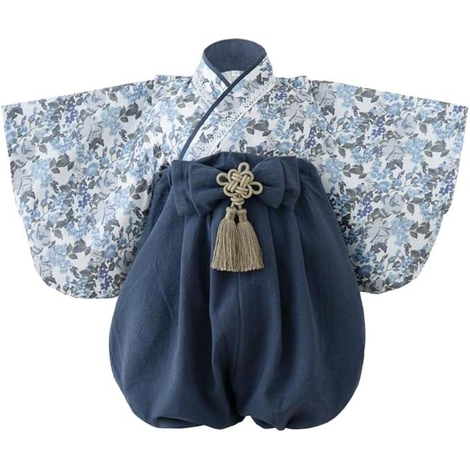 Baby Hakama – 2 Piece Romper Kimono for Boys & Girls (70–90 cm)