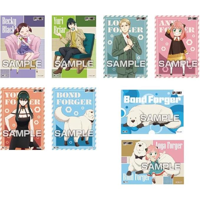 SPY×FAMILY Clear Card Collection Gum Vol.4