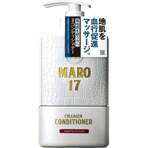 MARO 17 - Hair conditioner with collagen for men stimulating hair growth 350ml [Alcohol-free]