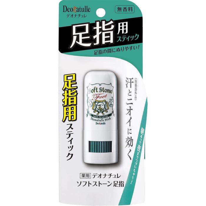 Deonatulle Soft Stone Toe Antiperspirant Stick – Foot & Toe Deodorant, 7g