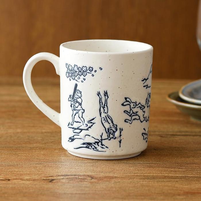 Mug Cup 350 ml – Chōjū-giga Blue Design