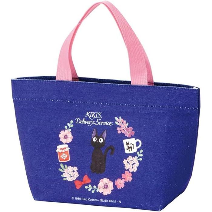 Skater Kiki’s Delivery Service Canvas Lunch Bag – French Style Ghibli Tote