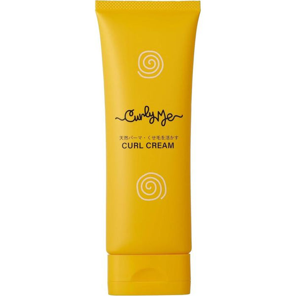 Curly Me Curl Cream – Unscented | Compact Styling Cream for Curly Hair 100g [Alcohol-free]