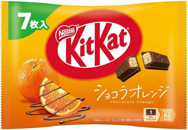 KitKat Chocolate Orange Flavor (7 Pieces)