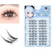 LASHIDOL Large Capacity Natural Partial False Eyelashes – Seamless & Non-Barred