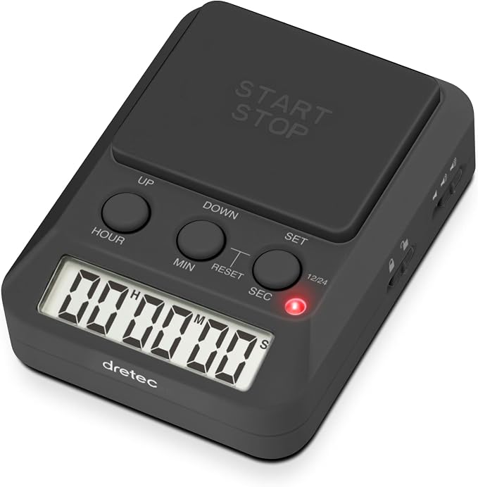 dretec T-587 Leer Timer – Digitale Studie Timer, Stopwatch & Aftelling | Meerdere Kleuren