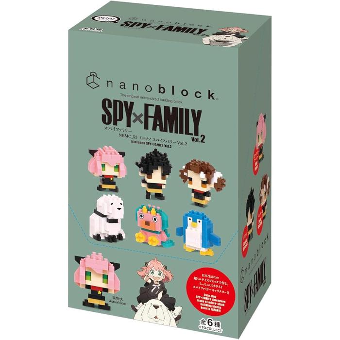 Kawada nanoblock Mini Nano SPY×FAMILY Vol.2 Blind Box (1 Piece)