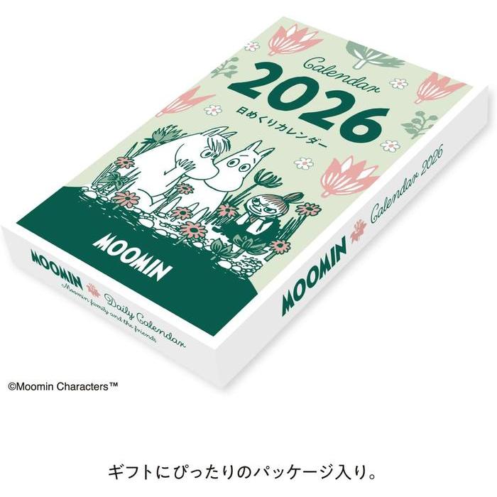 MOOMIN 2026 Daily Tear-Off Calendar – Shin Nihon Calendar – Japan